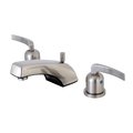 Kingston Brass KB8928EFL 8" Widespread Bathroom Faucet, Brushed Nickel KB8928EFL